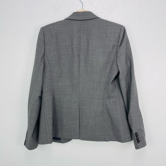J. Crew Suiting 1035 Campbell Bi Stretch Tollegno 1900 Grey Single Button Blazer - Picture 4 of 6